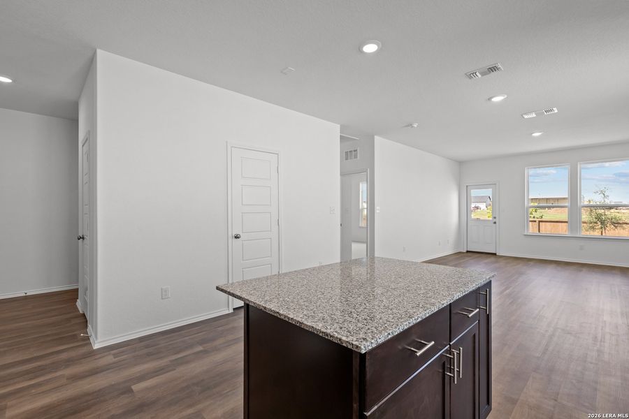 Furnished interior view inside a new home in Davis Ranch, San Antonio (Image 8).