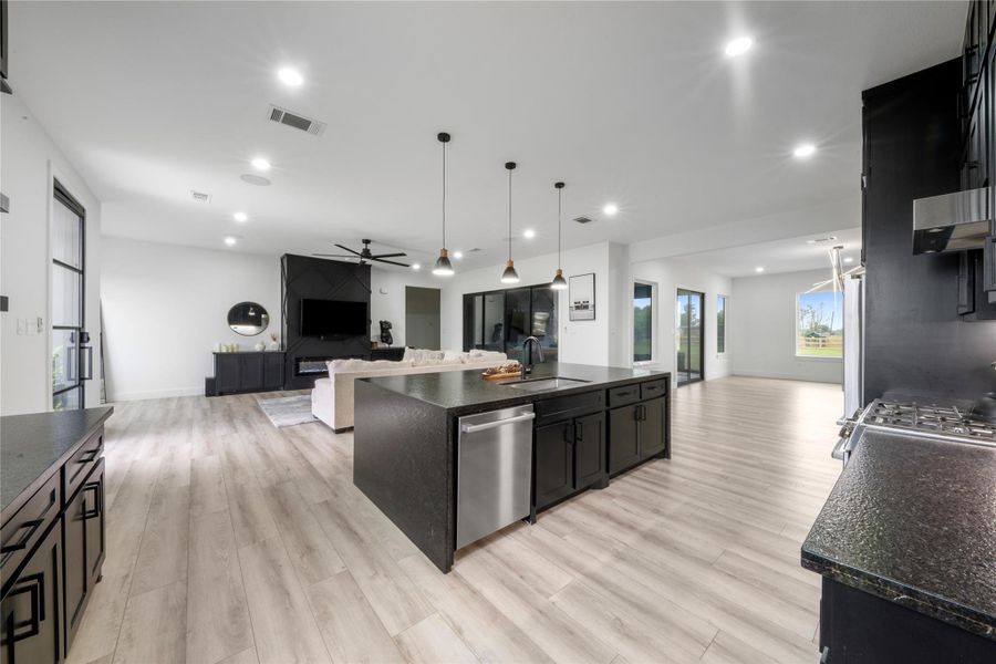 Furnished interior view inside a new home in , Sealy (Image 15).