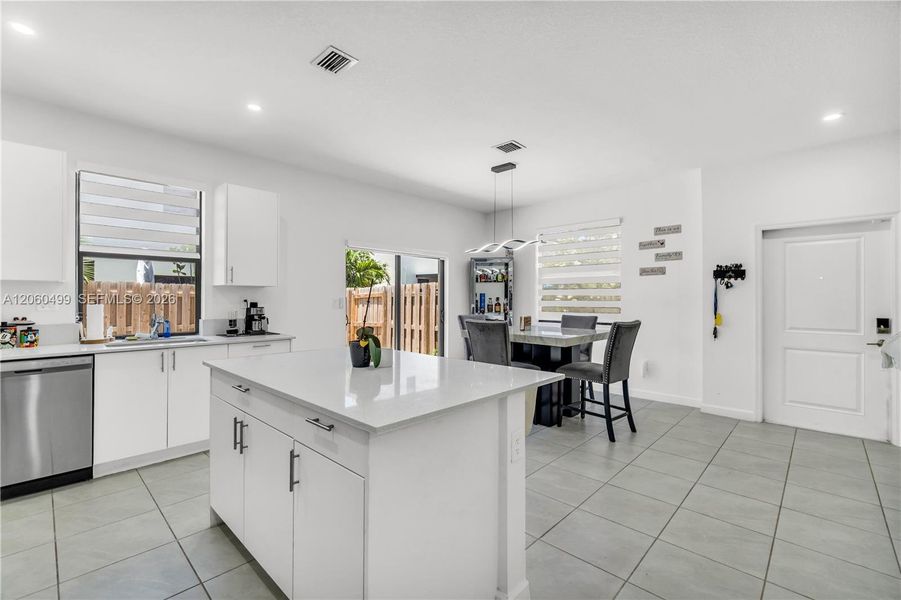 Furnished interior view inside a new home in , Miami (Image 19).