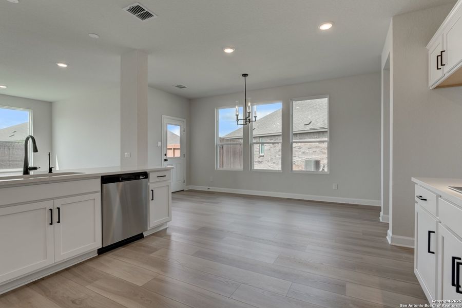 Furnished interior view inside a new home in Megan's Landing 50's, Castroville (Image 7). Furnished interior view inside a new home in Megan's Landing 50's, Castroville (Image 7).