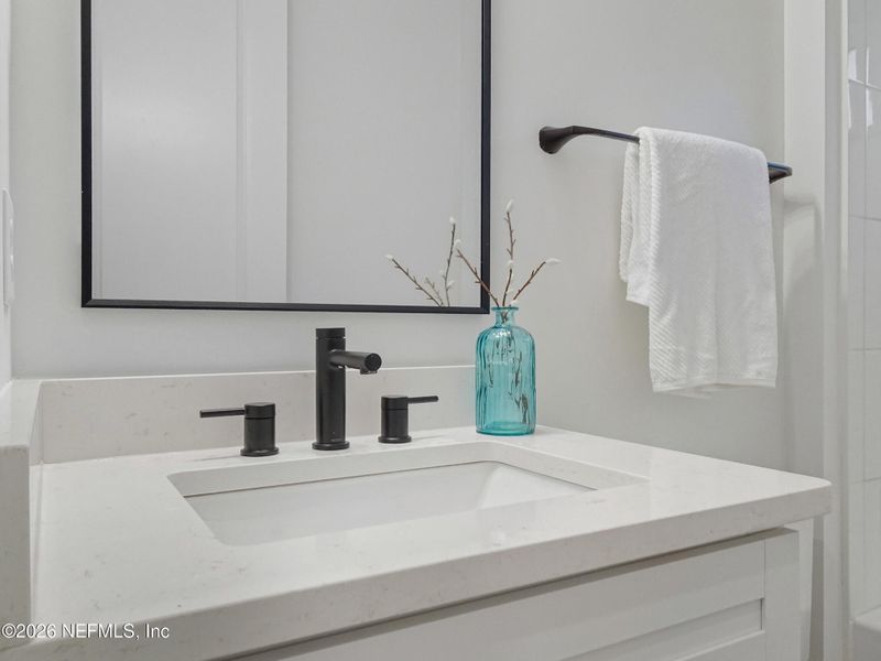 Close-up of interior finishes inside a home in , Jacksonville Beach (Image 41).