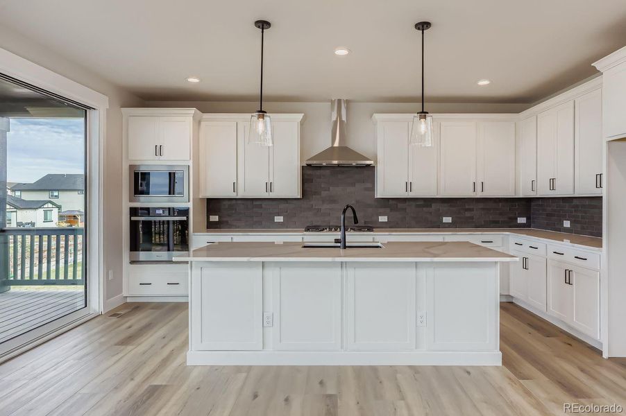 Furnished interior view inside a new home in Timber Ridge, Colorado Springs (Image 5).
