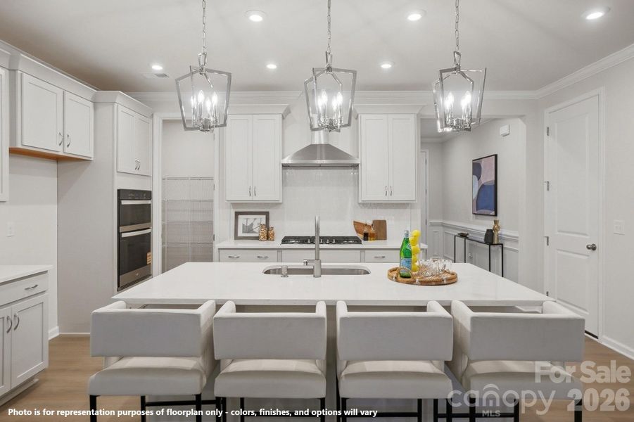 Photo is for representation purposes of floorplan only - colors, finishes, and options will vary