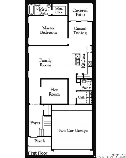 2D floor plan layout of this home in Garden Grove, Schertz, TX (Image 3). 2D floor plan layout of this home in Garden Grove, Schertz, TX (Image 3).
