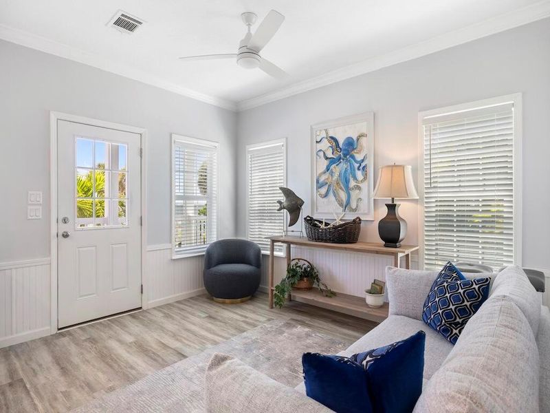 Furnished interior view inside a new home in , Sebastian (Image 12).