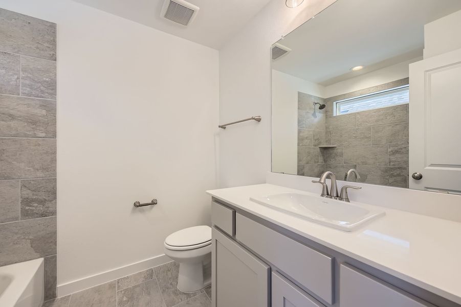 Representative photo of Plan 1567 - Secondary Bathroom