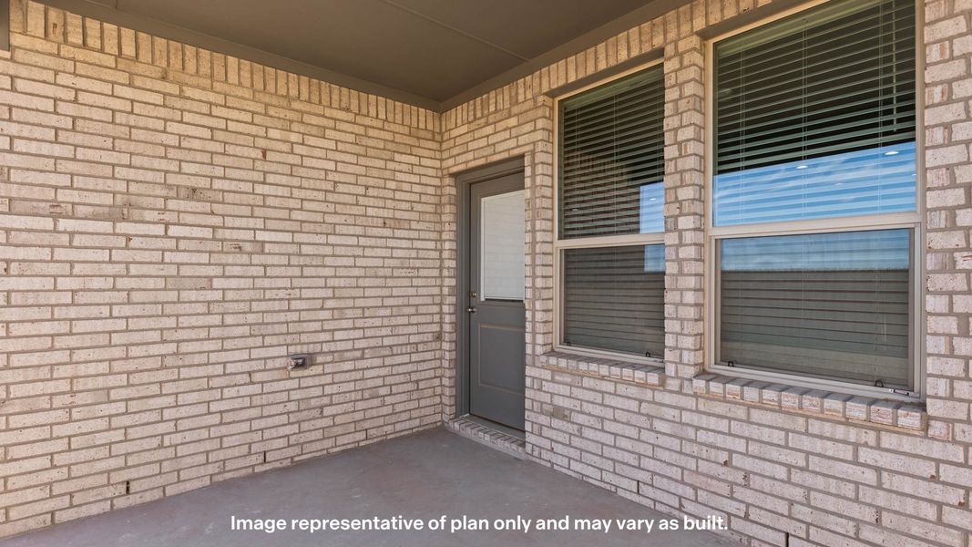 Representative exterior details of a home built from the Portales by D.R. Horton in Homestead at Parks Bell Ranch, Odessa (Image 3).