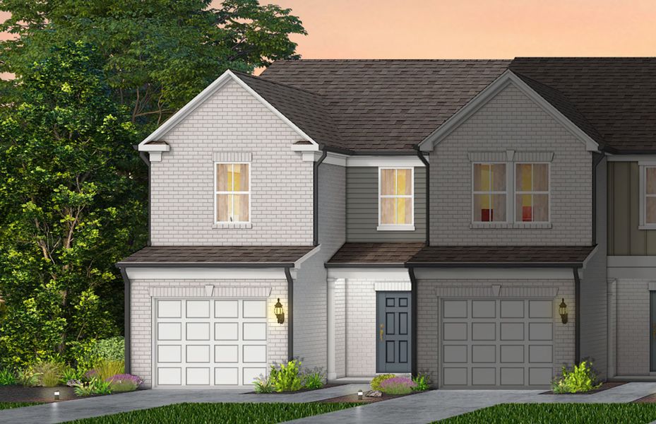 Representative exterior photo of a completed home built from the Hemingway by Pulte Homes in Adam's Preserve, Fairview, TN (Image 21).