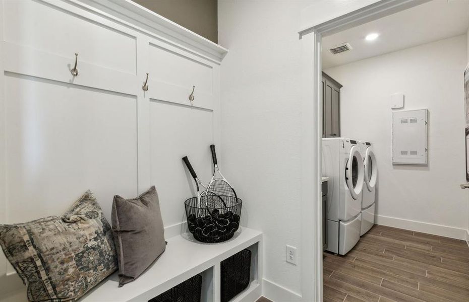 Spacious laundry *model representation Spacious laundry *model representation