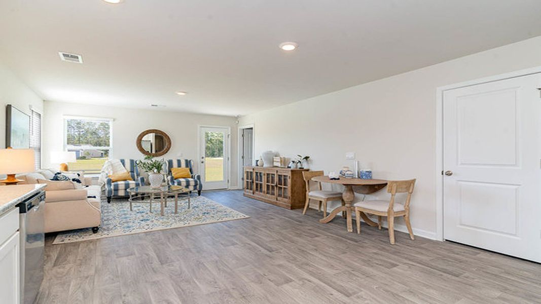 Furnished interior view inside a new home in Auberon Woods, Conway (Image 11). Furnished interior view inside a new home in Auberon Woods, Conway (Image 11).