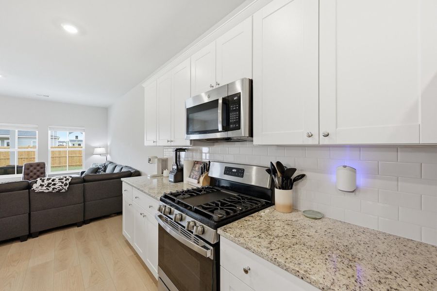 Furnished interior view inside a new home in Heron's Walk at Summers Corner, Summerville (Image 18).