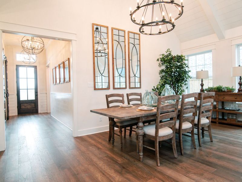 Representative furnished interior of a home built from the The Annie by Reece Homes in Harvest Meadows, Bryan (Image 6).