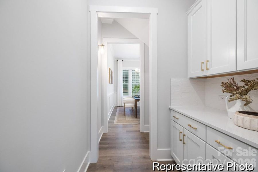 Furnished interior view inside a new home in , Statesville (Image 12).
