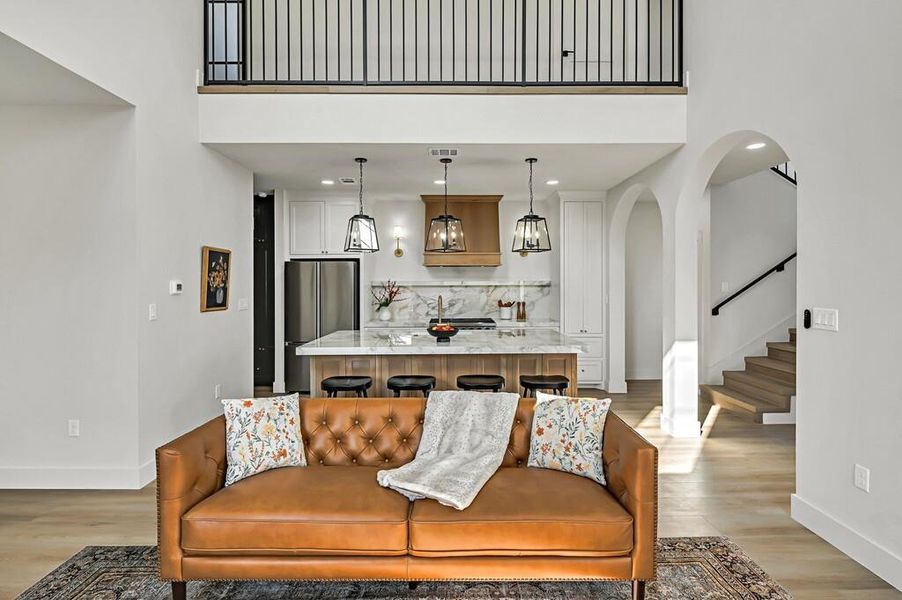 Furnished interior view inside a new home in , Waco (Image 35).