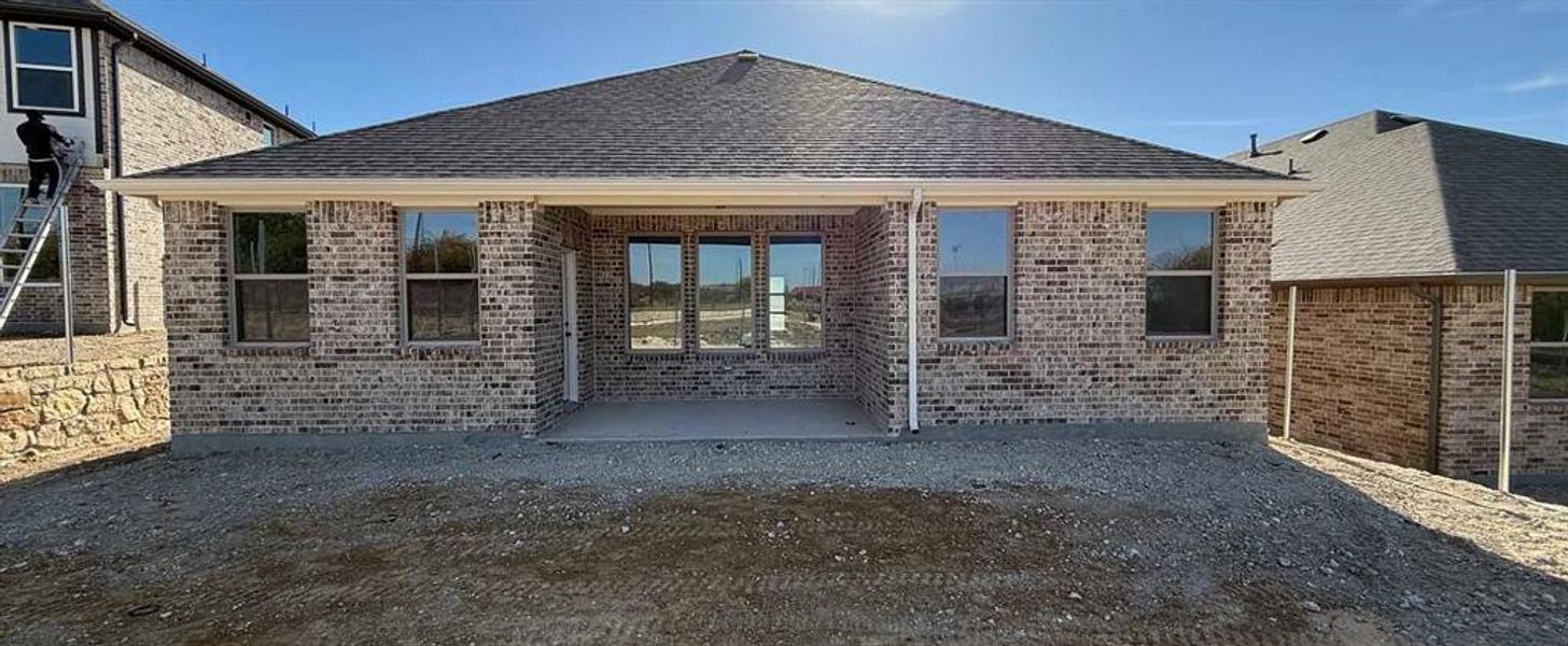 Rear Exterior Design Construction Progress