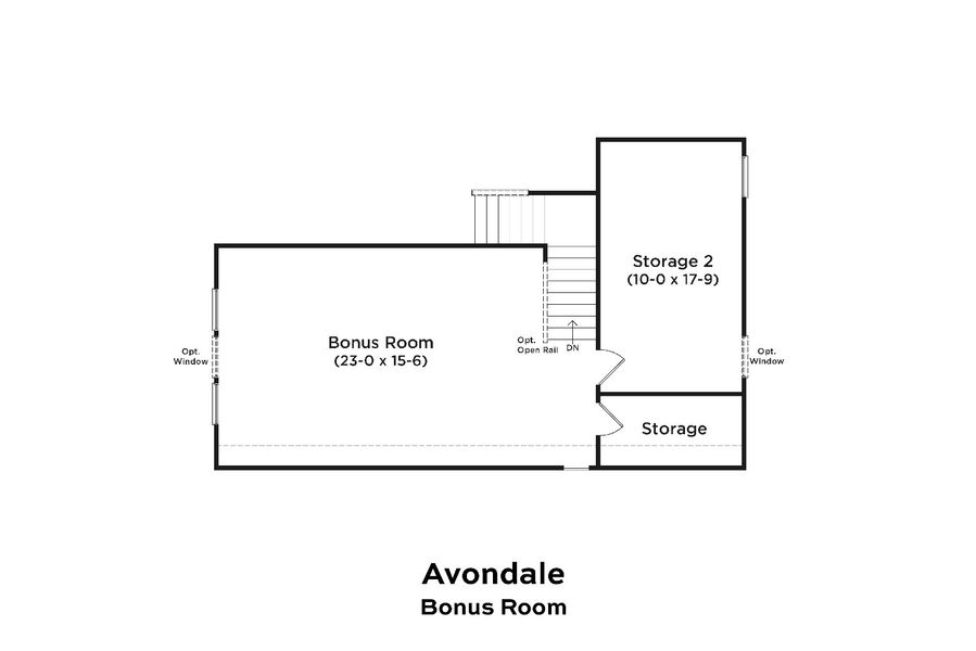 2D floor plan layout for the Avondale by DRB Homes in Bellerose, Gibsonville, NC (Image 3). 2D floor plan layout for the Avondale by DRB Homes in Bellerose, Gibsonville, NC (Image 3).