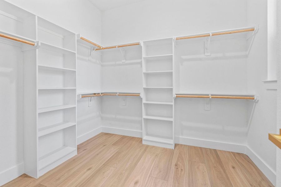 Second walk in closet
