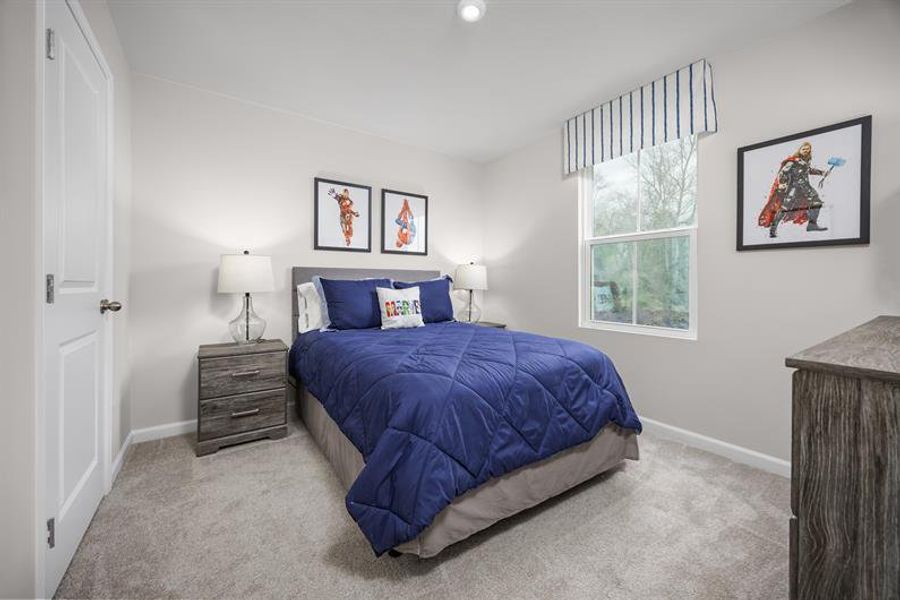 Furnished interior view inside a new home in Aspen Meadows, Hampton (Image 12).