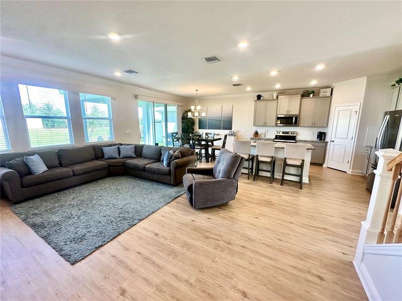 Furnished interior view inside a new home in Solera at Lakewood Ranch, Lakewood Ranch (Image 17).