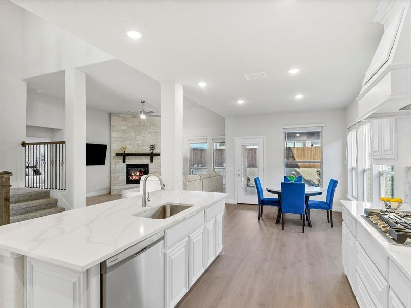 Furnished interior view inside a new home in Star Ranch, Godley (Image 11).