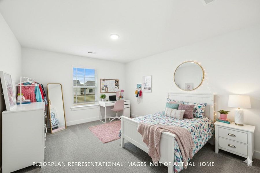 Furnished interior view inside a new home in Hallimore Ranch, Rosenberg (Image 13).