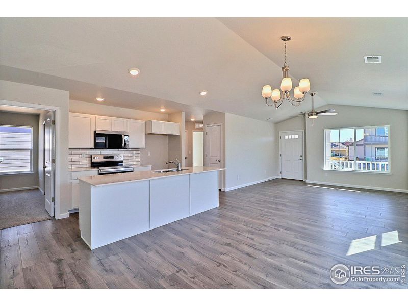 Furnished interior view inside a new home in , Evans (Image 8). Furnished interior view inside a new home in , Evans (Image 8).