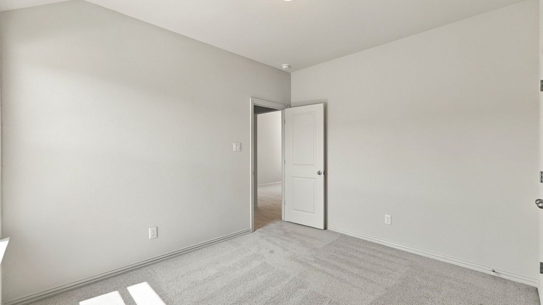 Furnished interior view inside a new home in Westridge Journey, McKinney (Image 13).