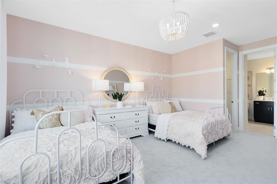 Furnished interior view inside a new home in Winter Grove, Winter Garden (Image 41).