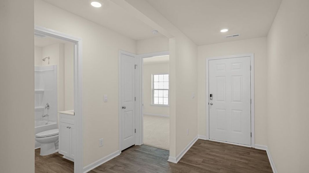 Spacious, unfurnished interior of a new home in Waverly Place, Linwood (Image 14).