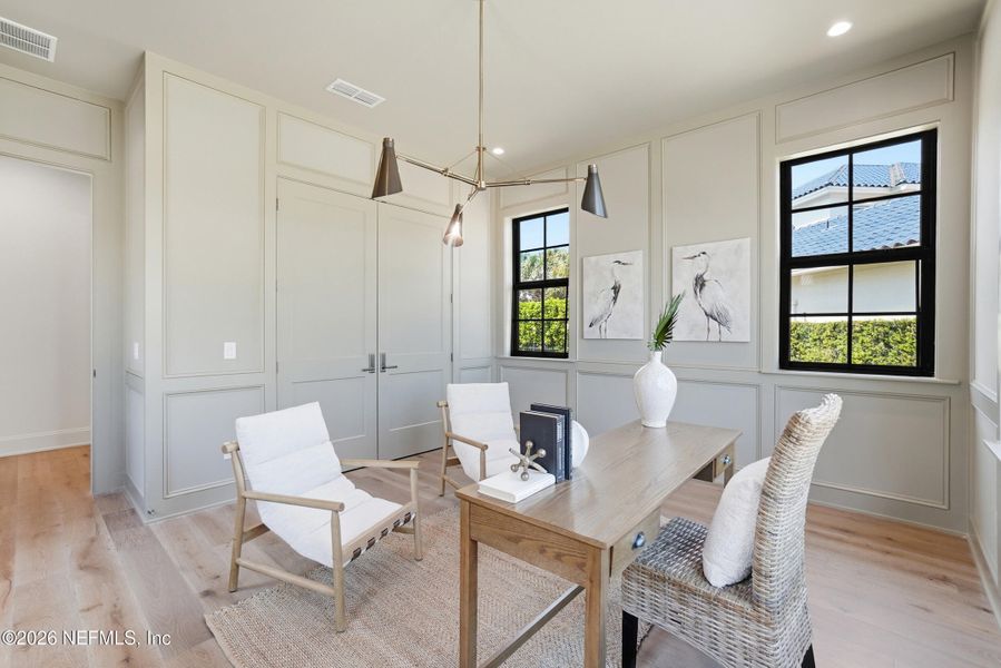 Furnished interior view inside a new home in , Ponte Vedra Beach (Image 47).