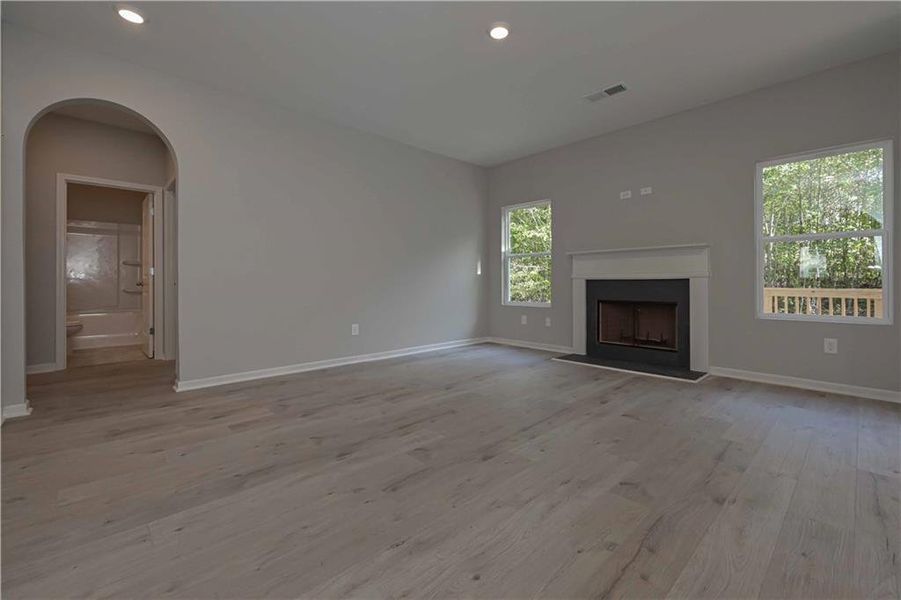 Spacious, unfurnished interior of a new home in , Newnan (Image 16).