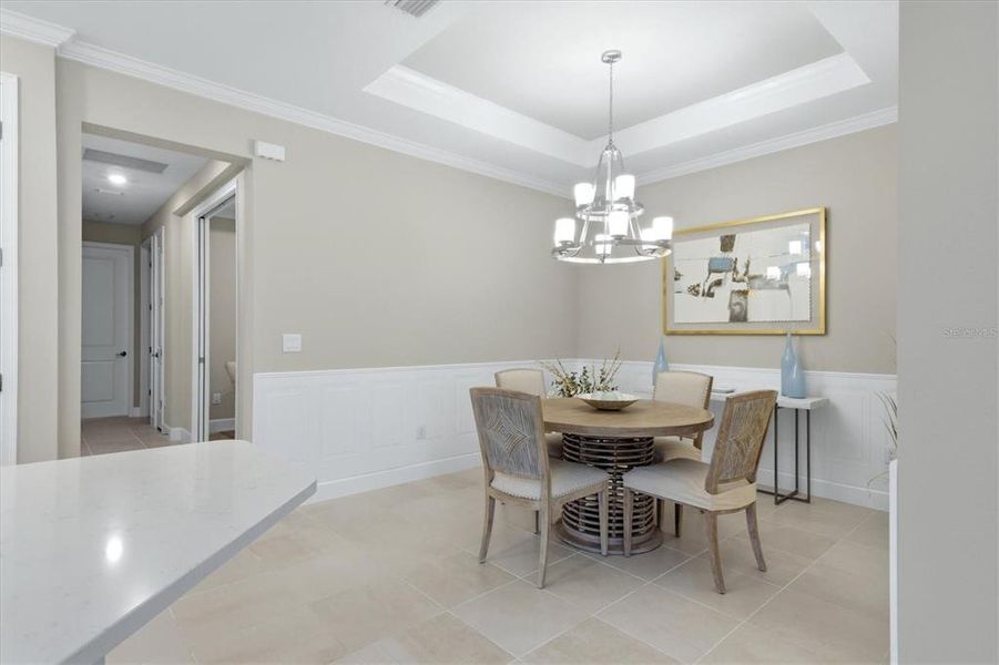 Furnished interior view inside a new home in , Sarasota (Image 14). Furnished interior view inside a new home in , Sarasota (Image 14).