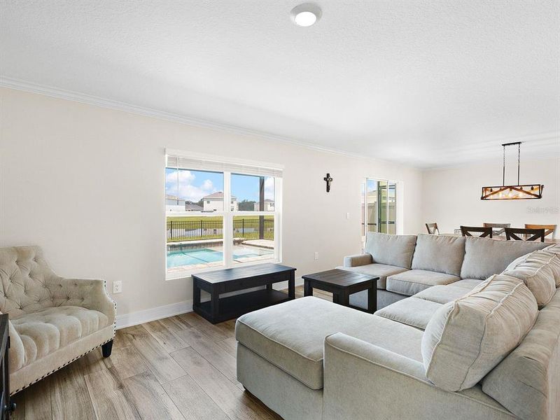Furnished interior view inside a new home in , Bradenton (Image 7).