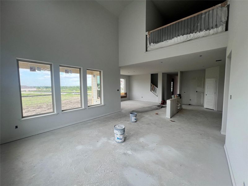 In-progress construction of a new home in Carillon, Manor, TX (Image 7).