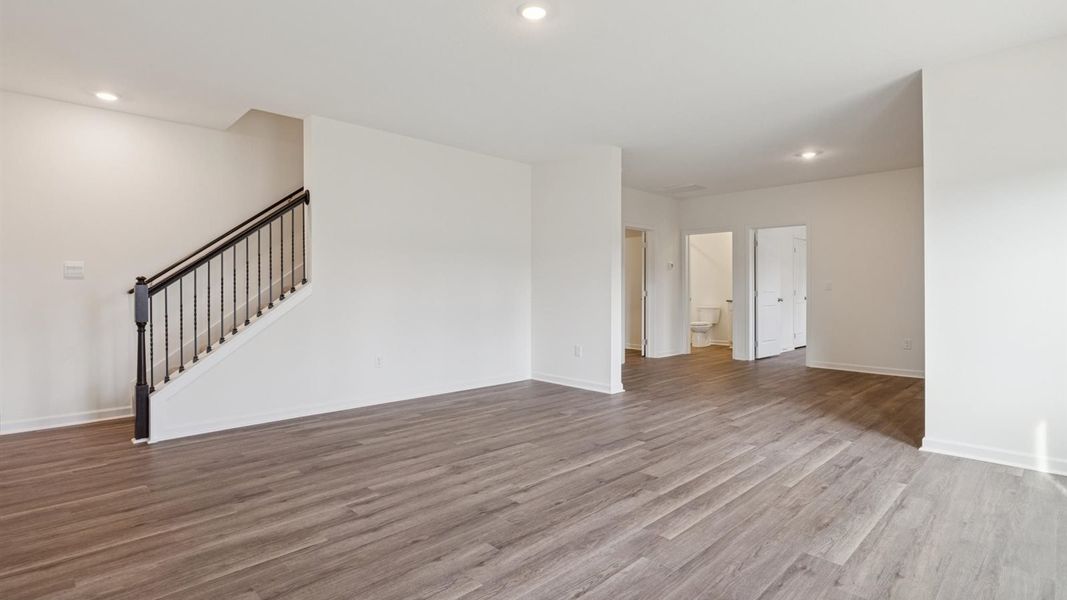 Spacious, unfurnished interior of a new home in Whispering Springs, Maryville (Image 33). Spacious, unfurnished interior of a new home in Whispering Springs, Maryville (Image 33).