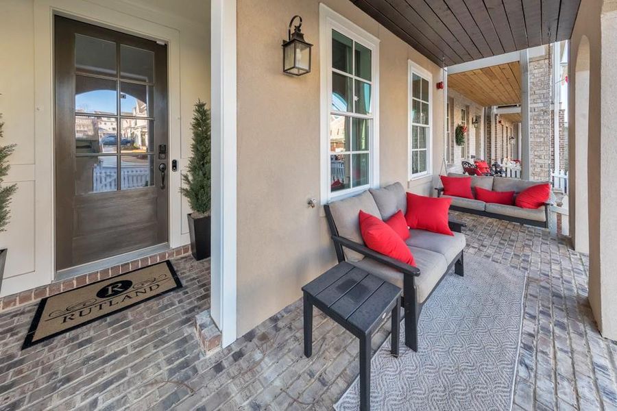 Exterior details and patio area of a home in , Woodstock (Image 4).