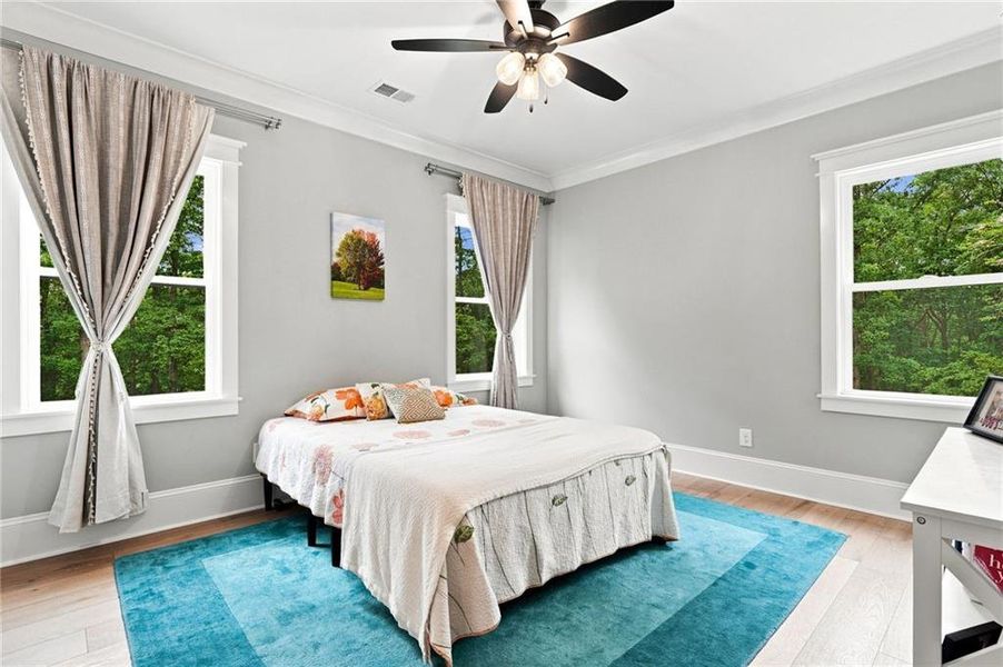 Furnished interior view inside a new home in , Dawsonville (Image 53).
