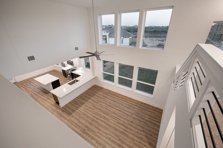 Furnished interior view inside a new home in Stillwater Ranch, San Antonio (Image 17).