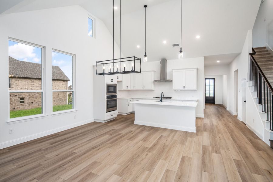 Furnished interior view inside a new home in Legacy Hills, Celina (Image 10).