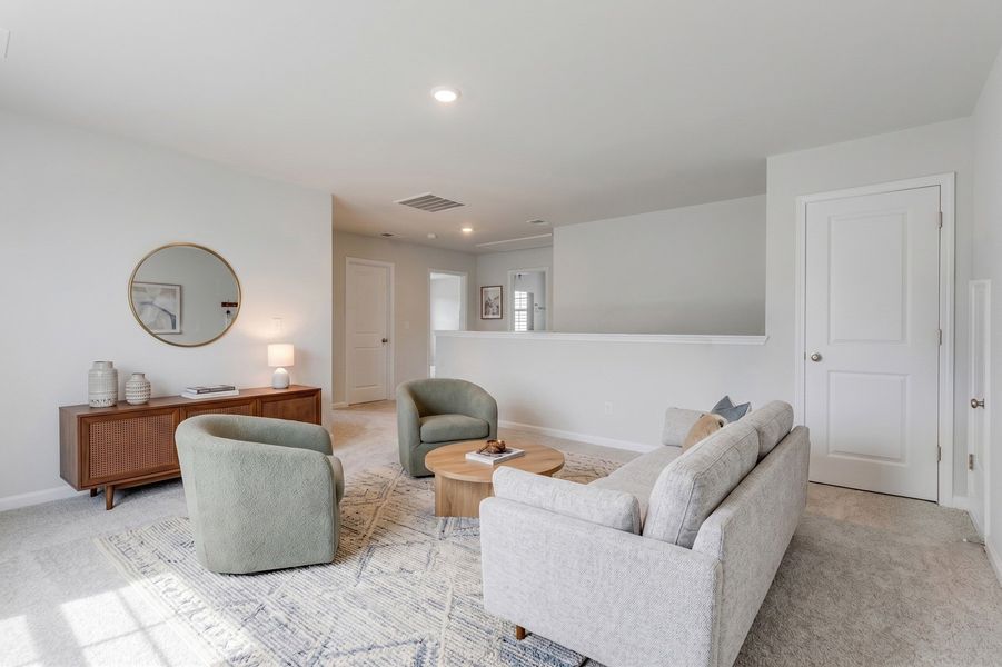 Representative furnished interior of a home built from the Monroe - Genesis Value Collection by Mungo Homes in Ellington, Elgin (Image 7). Representative furnished interior of a home built from the Monroe - Genesis Value Collection by Mungo Homes in Ellington, Elgin (Image 7).