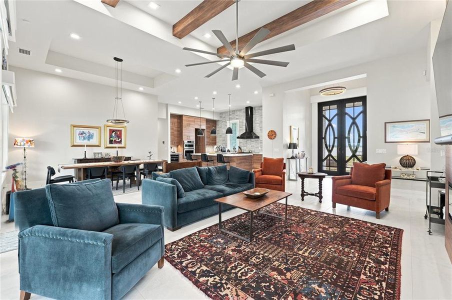 Furnished interior view inside a new home in , Winter Haven (Image 51).