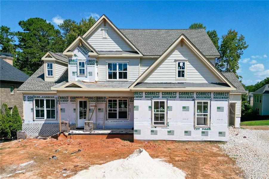 In-progress construction of a new home in , Jefferson, GA (Image 2). In-progress construction of a new home in , Jefferson, GA (Image 2).