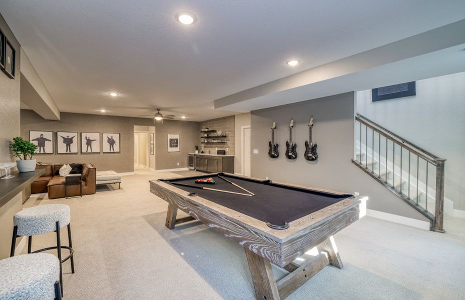 Furnished interior view inside a new home in Sterling Ranch, Littleton (Image 7).