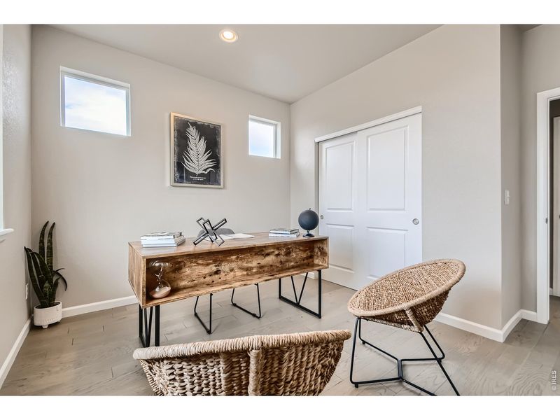 Furnished interior view inside a new home in Country Club Reserve, Fort Collins (Image 22).