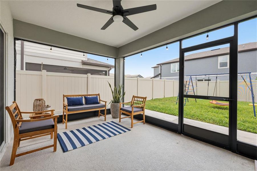 Exterior details and patio area of a home in , Land O' Lakes (Image 4). Exterior details and patio area of a home in , Land O' Lakes (Image 4).