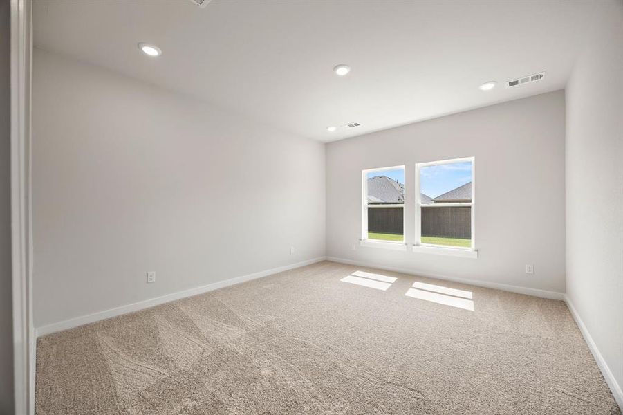 Spacious, unfurnished interior of a new home in Prestige Collection at Overland Grove, Forney (Image 14).