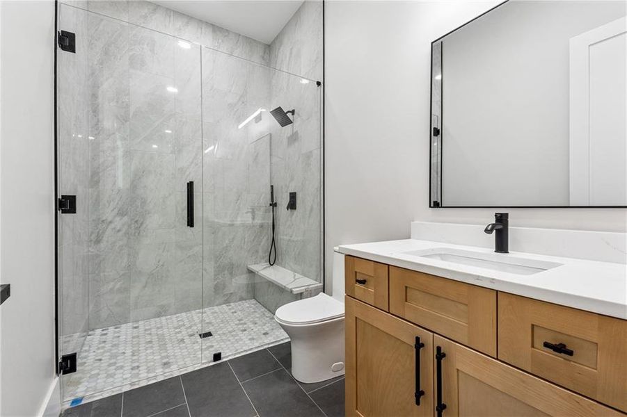 Furnished interior view inside a new home in , Monroe (Image 14).