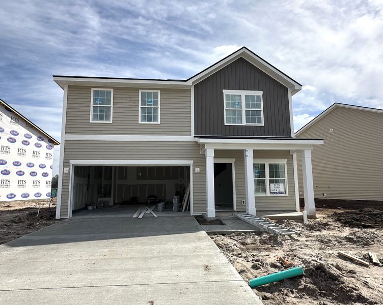 In-progress construction of a new home in Grand Reserve, Hinesville, GA (Image 5).