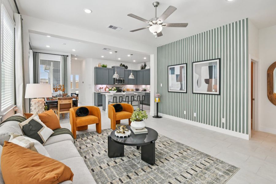 Furnished interior view inside a new home in Jubilee, Hockley (Image 19).
