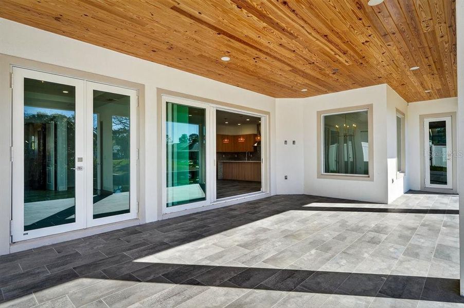 Exterior details and patio area of a home in , Palm Coast (Image 32).
